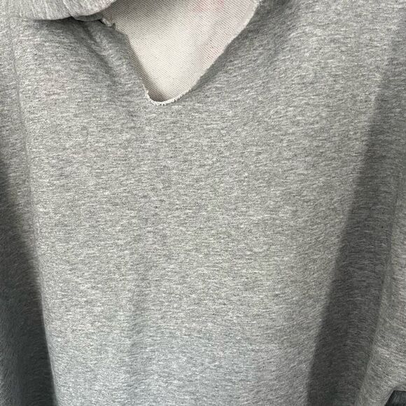 Wren + Glory NYC Hand Painted Be Thankful Oversized Hoodie - Picture 7 of 8